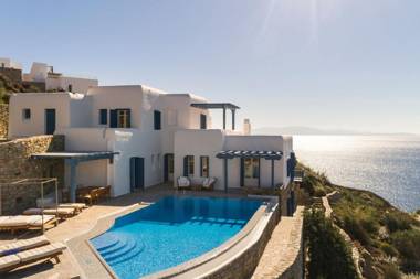 Excellent Mykonos Villa Villa Ambrosia 5 Bedrooms Stunning Sea Views Psarrou
