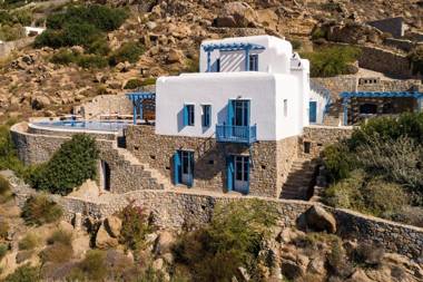 Excellent Mykonos Villa Villa Ambrosia 5 Bedrooms Stunning Sea Views Psarrou