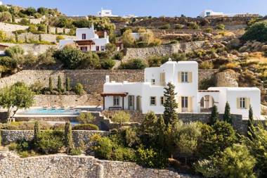 Excellent Mykonos Villa Villa Aphrodite 5 Bedrooms Stunning Sea Views Psarrou