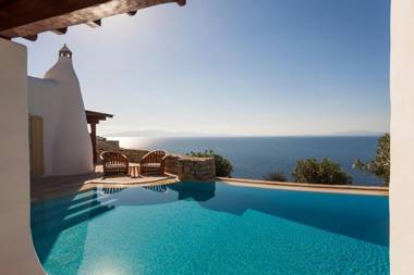 Excellent Mykonos Villa Villa Apollonia 3 Bedrooms Stunning Sea Views Psarrou