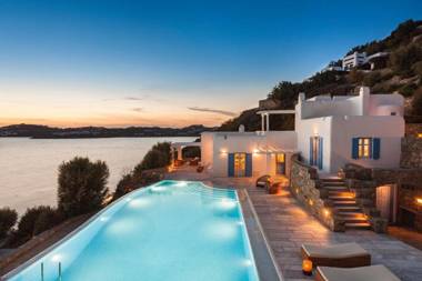 Excellent Mykonos Villa Villa Pinto 5 Bedrooms Stunning Sea Views Psarrou