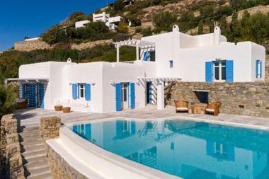 Excellent Mykonos Villa Villa Pinto 5 Bedrooms Stunning Sea Views Psarrou