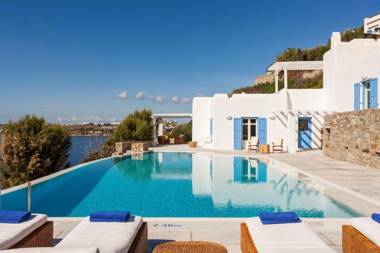 Excellent Mykonos Villa Villa Pinto 5 Bedrooms Stunning Sea Views Psarrou