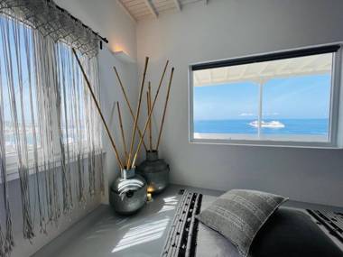Yalos mykonos 3 bedroom Luxury home in Mykonos Town with Sea & Sunset view