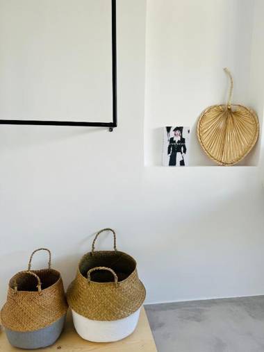 Yalos Mykonos 4 Bedroom Luxury house 5 minute from Ornos Beach w sea & Sunset view