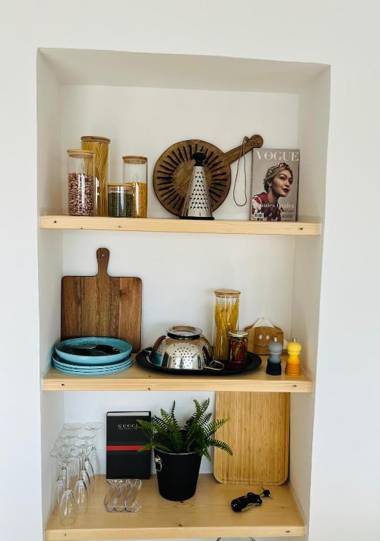 Yalos Mykonos 4 Bedroom Luxury house 5 minute from Ornos Beach w sea & Sunset view