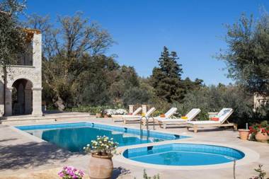 Luxury Crete Villa Villa Melpomeni Private Pool Private Playground 5 BDR Rethymno
