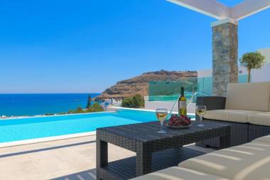 Villa Hermes with pool & jacuzzi in Lindos