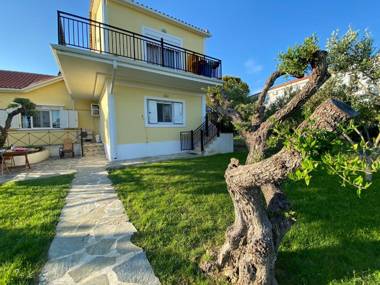 Zakynthos sea side houses.
