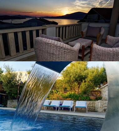 Apartment Levarda with private hydromassage pool