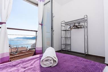 In center near the Marina and beach