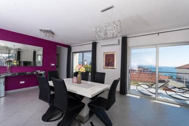 In center near the Marina and beach