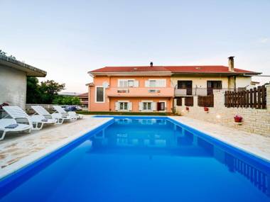 Spacious first floor apartment with private swimming pool great covered terrace