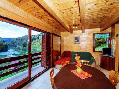 Holiday home in the countryside with magnificent view on the river Kupa valley