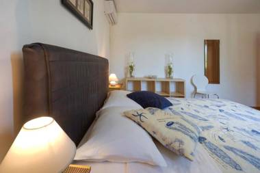 Apartment with private pool and large garden