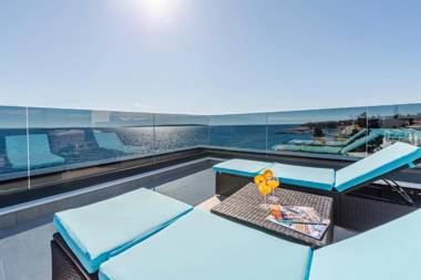 Mediteran luxury penthouse with jacuzzi