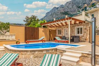 Villa Anima in Makarska private pool