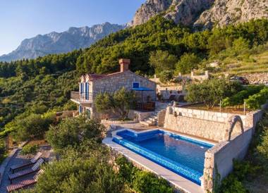 Villa Pina in Makarska private pool