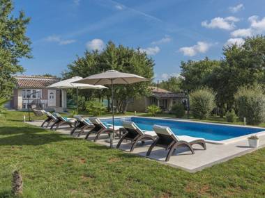 Holiday House with pool garden playground and BBQ - surrounded by nature