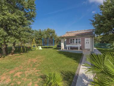 Holiday House with pool garden playground and BBQ - surrounded by nature