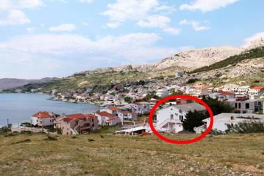 Rooms with a swimming pool Metajna Pag - 3306