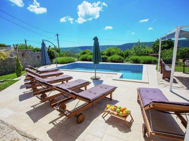 Surrounded by beautiful Mediterranean vegetation and the crystal clear sea