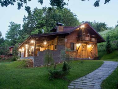 Amazing chalet with private garden jacuzzi sauna great location by the river