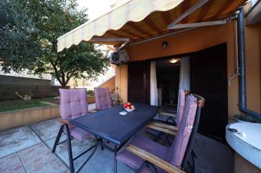 Apartment Gašpe - garden terrace