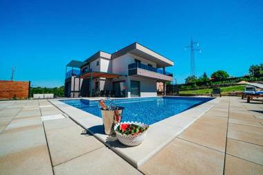 Villa Viktoria a luxury villa in Imotski pool