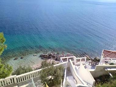 Dolphin apartments each with the sea view