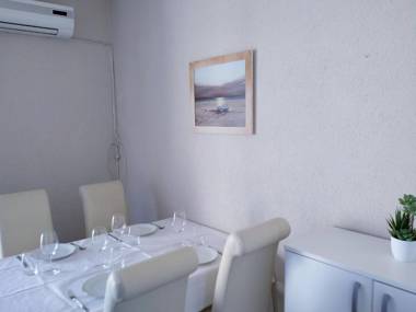 Dolphin apartments each with the sea view