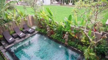 4 bedroom private pool villa in Ubud Center