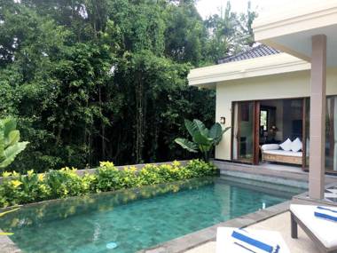 Villa with private pool at Villa Nirvana Ubud