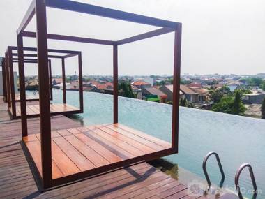 No Living Room 1BR Grand Kamala Lagoon By Travelio