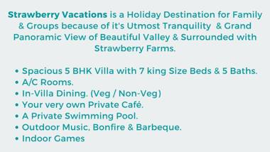 Strawberry Vacations Villa