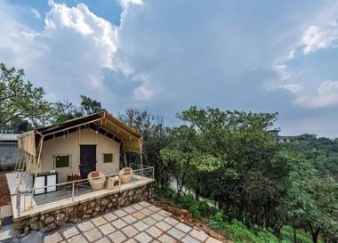SaffronStays Falcon Tents Lonavala
