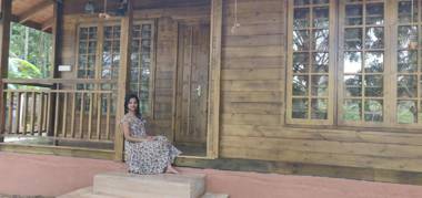 Green Chromide River View Wooden House