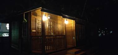 Green Chromide River View Wooden House