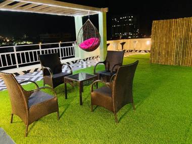 BluO Lake View 1BHK New Town - Terrace Garden Gym