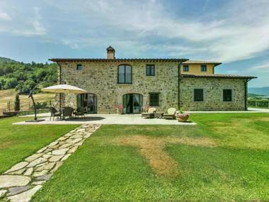 Luxury villa with pool and beautiful garden on an estate