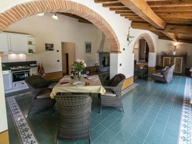 Luxury villa with pool and beautiful garden on an estate