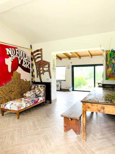 One bedroom house with enclosed garden and wifi at Bomarzo