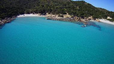 Luxury Villa Bibi with pool in Capo BOI Villasimius with private beach