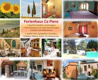 &hearts️ Ferienhaus Ca Piero mit Pool bis 8 Personen &hearts️