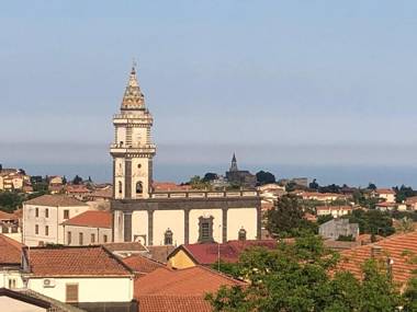 furnished attic with 4 beds