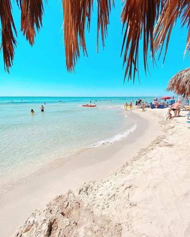 One bedroom appartement at Marina di Mancaversa Taviano 10 m away from the beach with enclosed garden and wifi