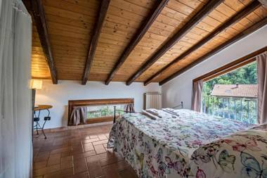 Mansarda con vista lago