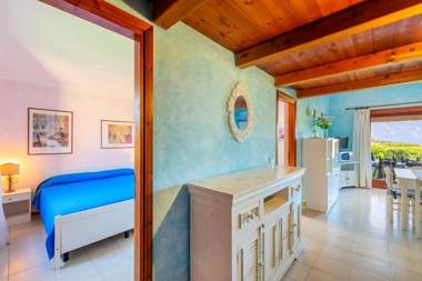 3 bedrooms appartement at San Teodoro 200 m away from the beach with sea view and furnished garden