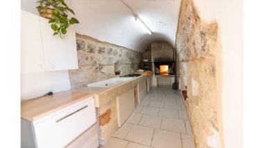 Lamia del fico con piscinapineta e zona giochi