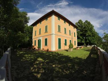 A part of a beautiful mansion with view of the Chianti Classico hills